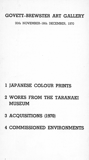Image of a catalogue cover, with type outlining the exhibition details Image of a catalogue cover, with type outlining the exhibition details