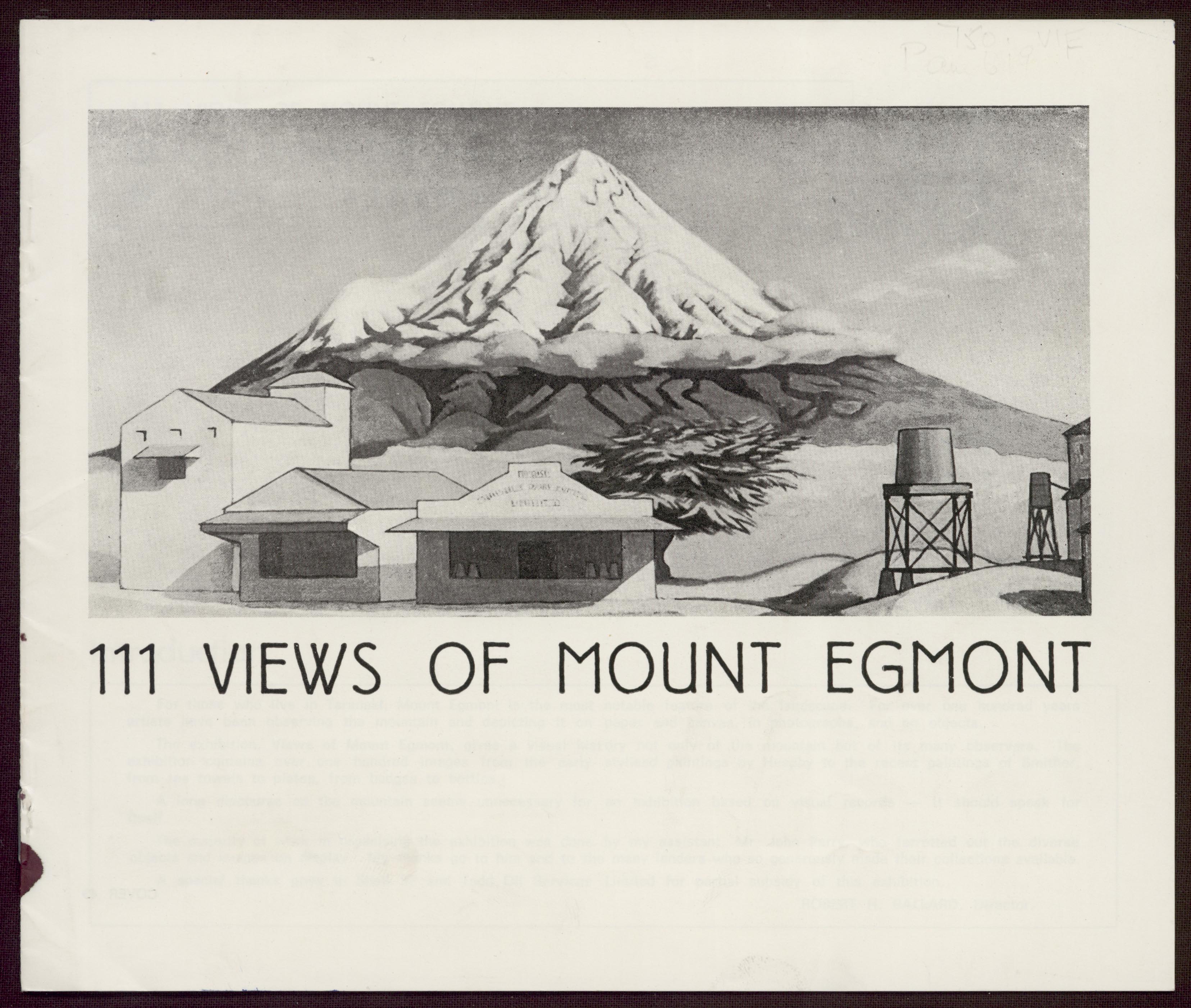 1971 Oct Nov 111 Views Of Mount Egmont 0001 1971 Oct Nov 111 Views Of Mount Egmont 0001