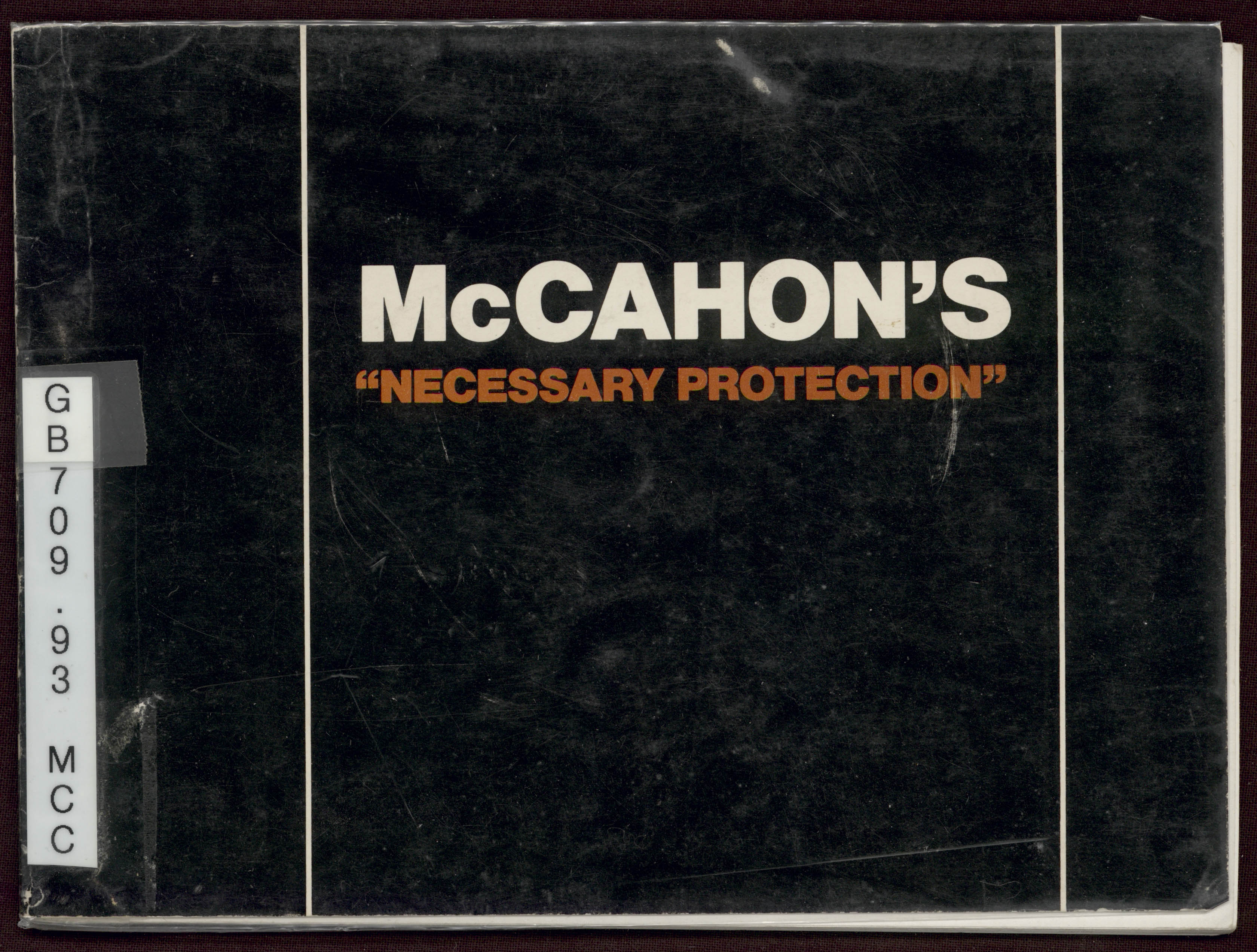 1977 Mccahons Necessary Protection 0001 1977 Mccahons Necessary Protection 0001